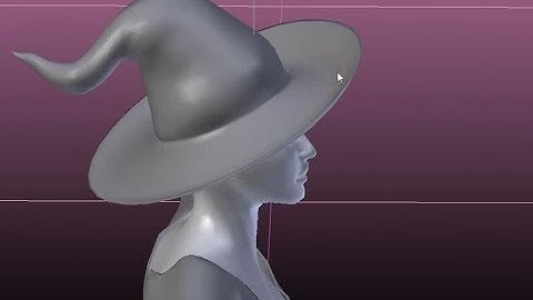3D Modeling in Blender - Witch Hat for a Costume for Sine.Space
