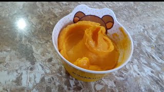 احلى ايس كريم المانجو||بوظة المانجو  mango ice cream