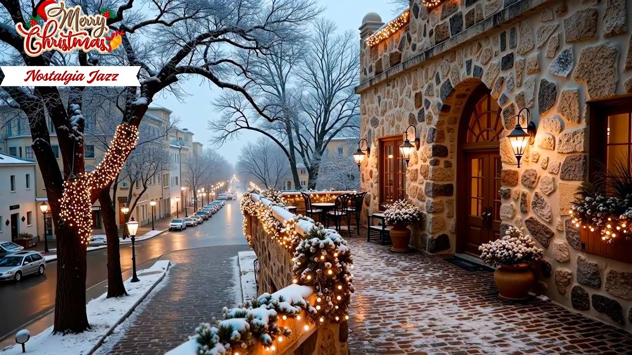 Зимнее Джаз-Кафе | Уютное Рождественское Пианино и Мягкая Праздничная Лаундж-Музыка