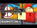 NEW Headshots Only Gamemode In Arsenal! (ROBLOX)