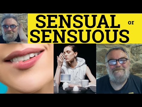ვიდეო: რას ნიშნავს სენსუალისტები?