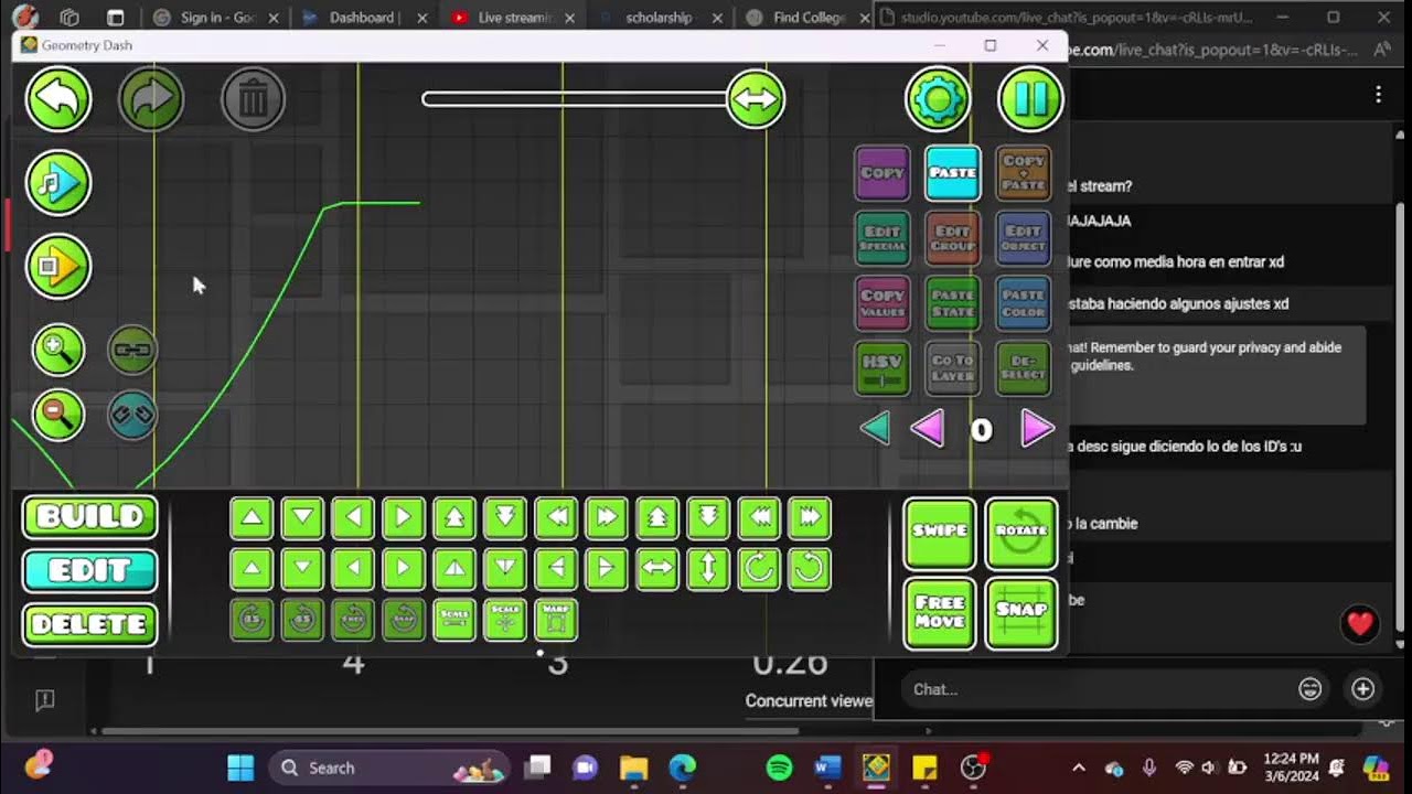 Geometry Dash lvl req = ON - YouTube
