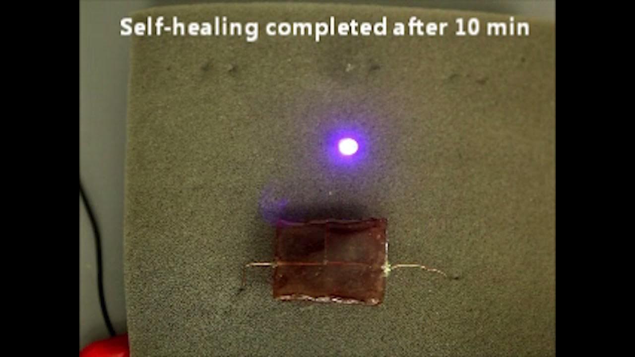 Stretchable and selfhealing electronics YouTube