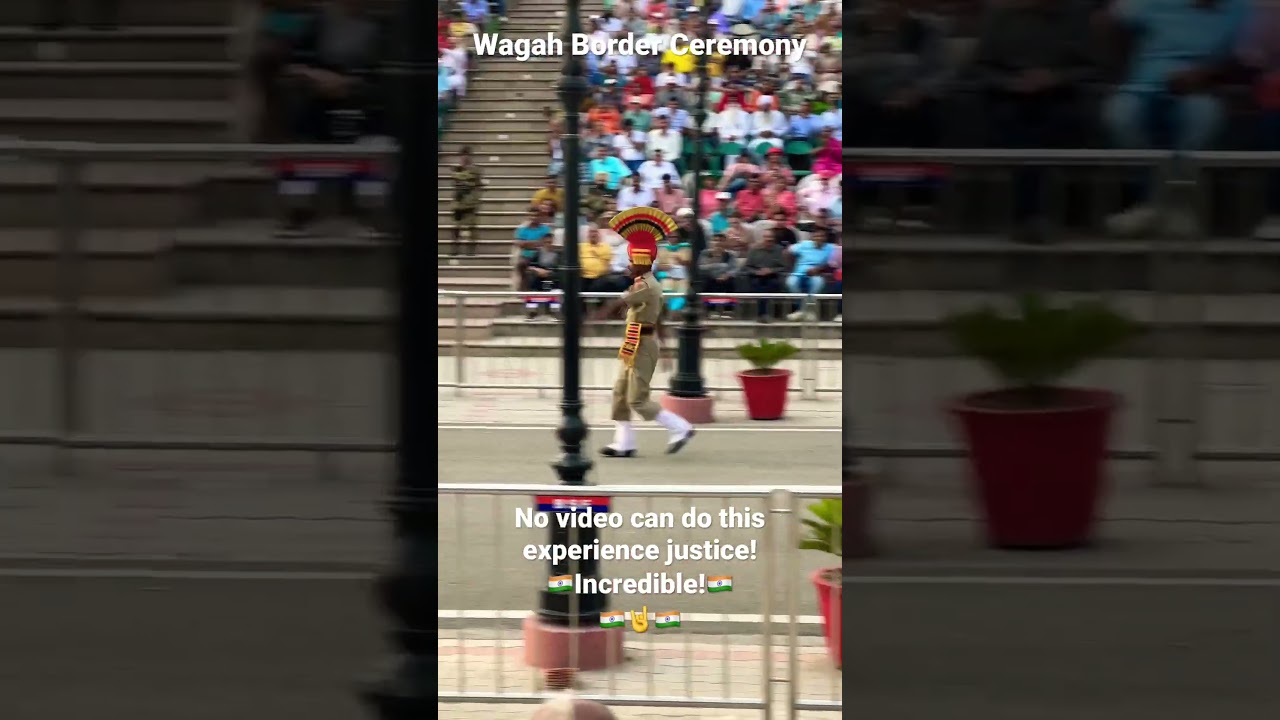 Wagah Border Flag Ceremony 