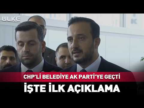 Another CHP Municipality Switches to the AK Party! Here Is the First Statement #BreakingNews