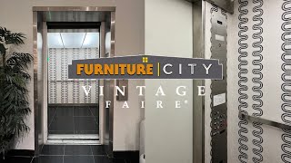 Montgomery Hydraulic Elevator - Furniture City, Vintage Faire Mall - Modesto, CA