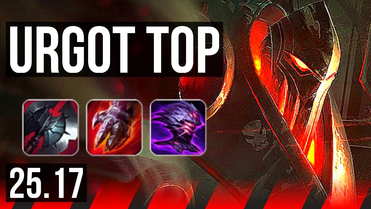URGOT vs VOLIBEAR (TOP) | 5k comeback, 43k DMG | NA Master | 25.17