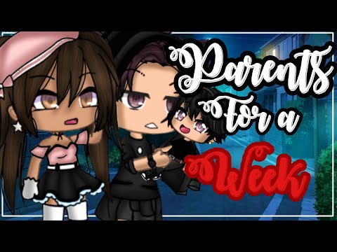 ✨•Parents for a week•✨| Original? | Gacha life mini movie | Glmm