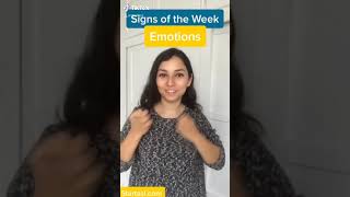 Emotions in American Sign Language (ASL)