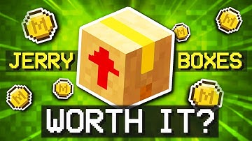 are JERRY BOXES worth it? | Hypixel Skyblock