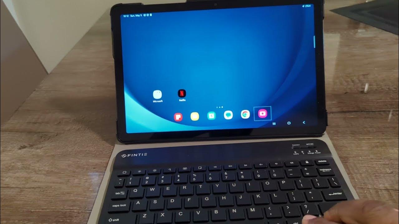 How to connect Bluetooth keyboard to Samsung tablet YouTube