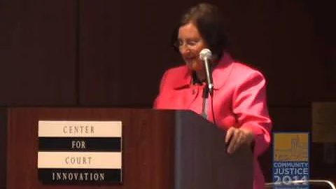Denise O'Donnell: Community Justice 2014
