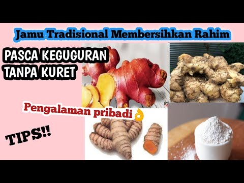 Resep Jamu Setelah Keguguran