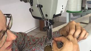 Details Demo video how to thread COWBOY CB4500 leather sewing machine Update