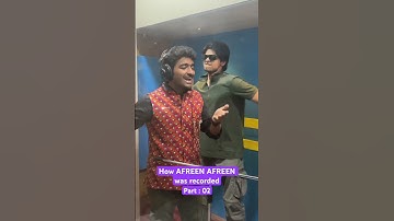 Afreen Afreen recording session | Part : 02 | @saintinbaggy