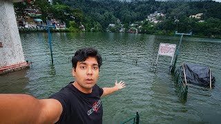 Nainital Lake Ka Water Level 😨🌊 Ab Kya Hoga? Paani Itna Badh Gaya || Rohit Verma Vlogs
