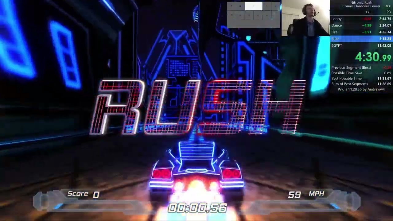 Nitronic Rush - Comm Hardcore Speedrun in 