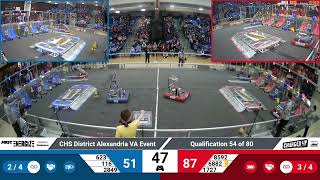 QM54   2023 CHS District Alexandria VA Event