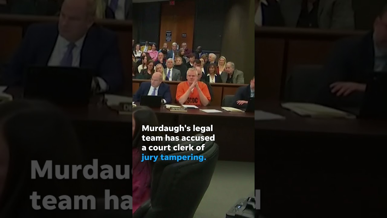 Attorneys for Alex Murdaugh claim jury tampering, seek new trial #Shorts