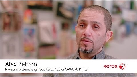 Xerox Color C60/70 Printer: Insights on the Xerox Integrated Color Server