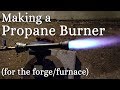 Making a New Burner for the Furnace