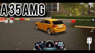 Driving school sim Mercedes-benz A-35 AMG Driving Manual Transmission || Driving game