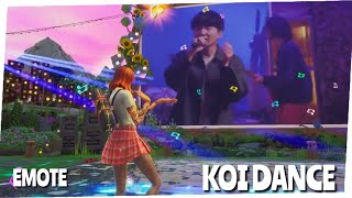 Koi Dance Emote On Fortnite - Gen Hoshino
