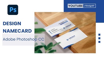 Thiết kế namecard với Adobe Photoshop CC🔥Thiết kế bộ nhận diện thương hiệu