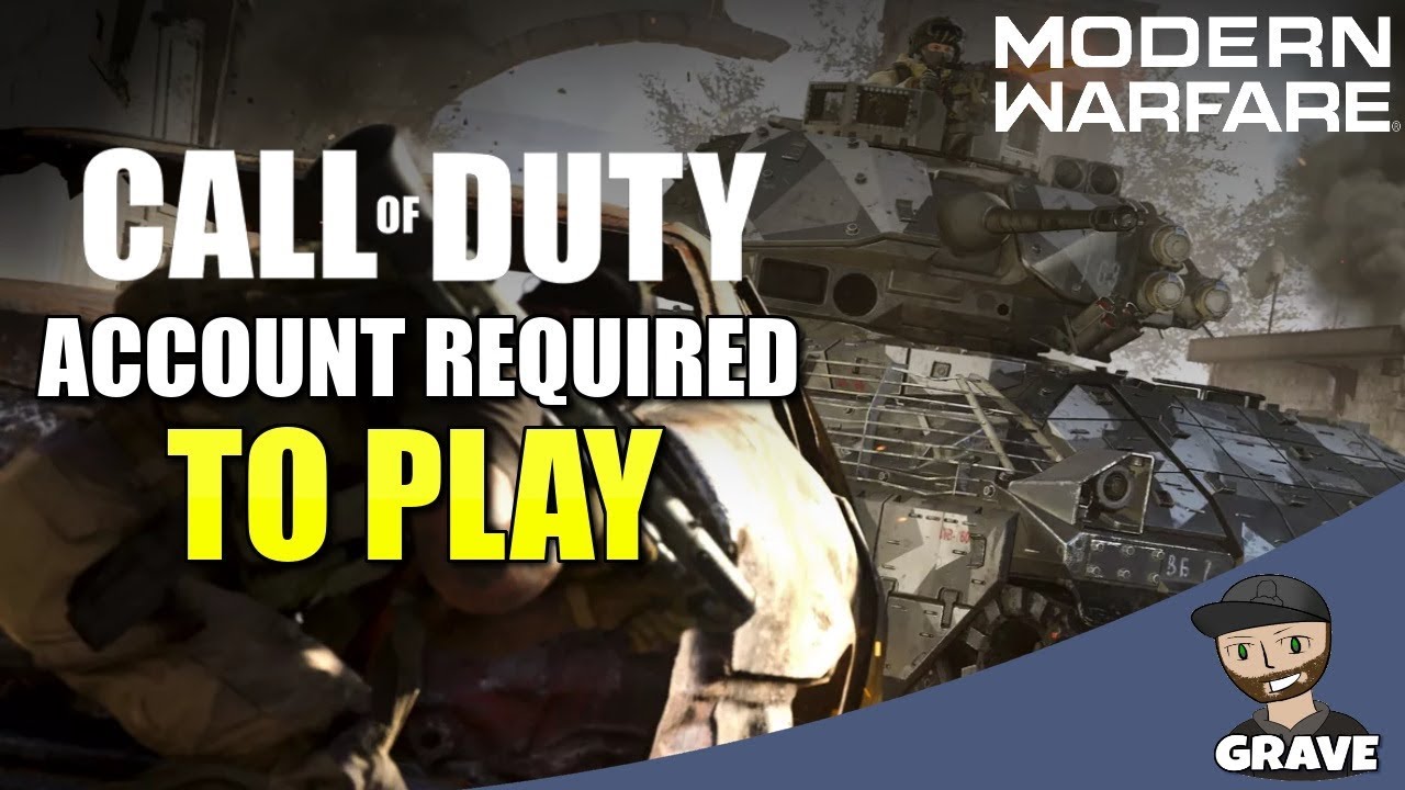 How To Register For A Call Of Duty Account Required To Play Modern