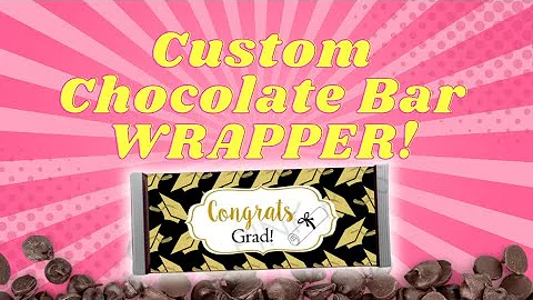 How to Make Custom Chocolate Bar Wrappers!!! Easy Craft! Quick Craft for Beginners!!