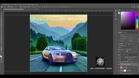 Photoshop CC 2021 Tutorial: How To Create A CD Cover Album Artwork