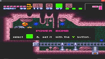 Super Metroid Redesign: Axeil Edition 100% Part 4/12 - Wave Beam, X Ray Scope & Spazer