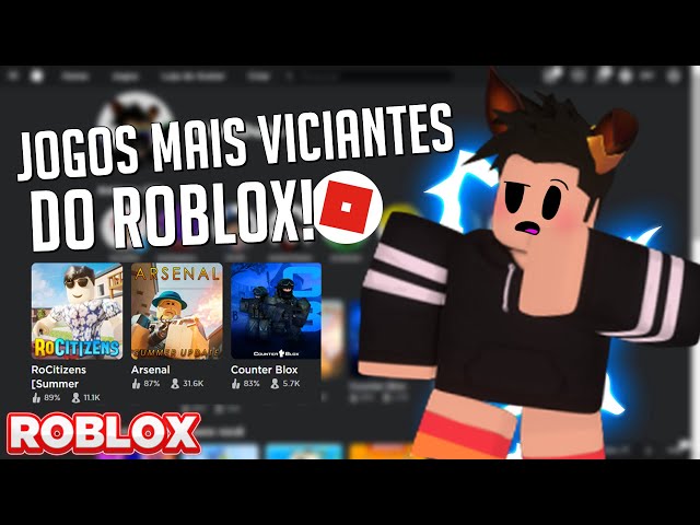 Os jogos mais viciantes disponíveis para Roblox