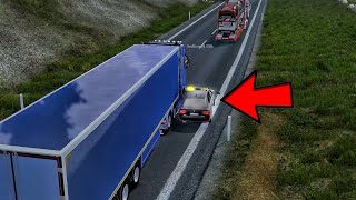 TruckersMP Report #30 β Reckless Driving RedStone28 (ID: 6003355)