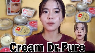 Riview cream Dr.Pure Pengalaman pakai cream dr.pure, krim Dr.pure manfaat, Dr.pure cream pemutih