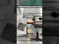 Rotary Laser Coating Removal Process