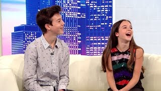 Griffin Gluck and Alexa Nisenson on new Middle School movie