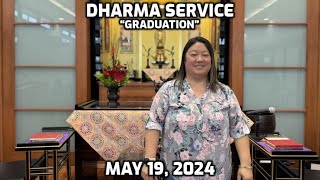 Dharma Service (May 19, 2024) - Joy Nishida - Windward Buddhist Temple