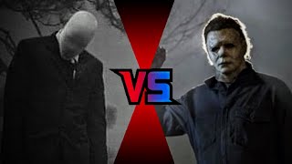 Slender Man VS Michael Myers | Drawing Cartoons 2