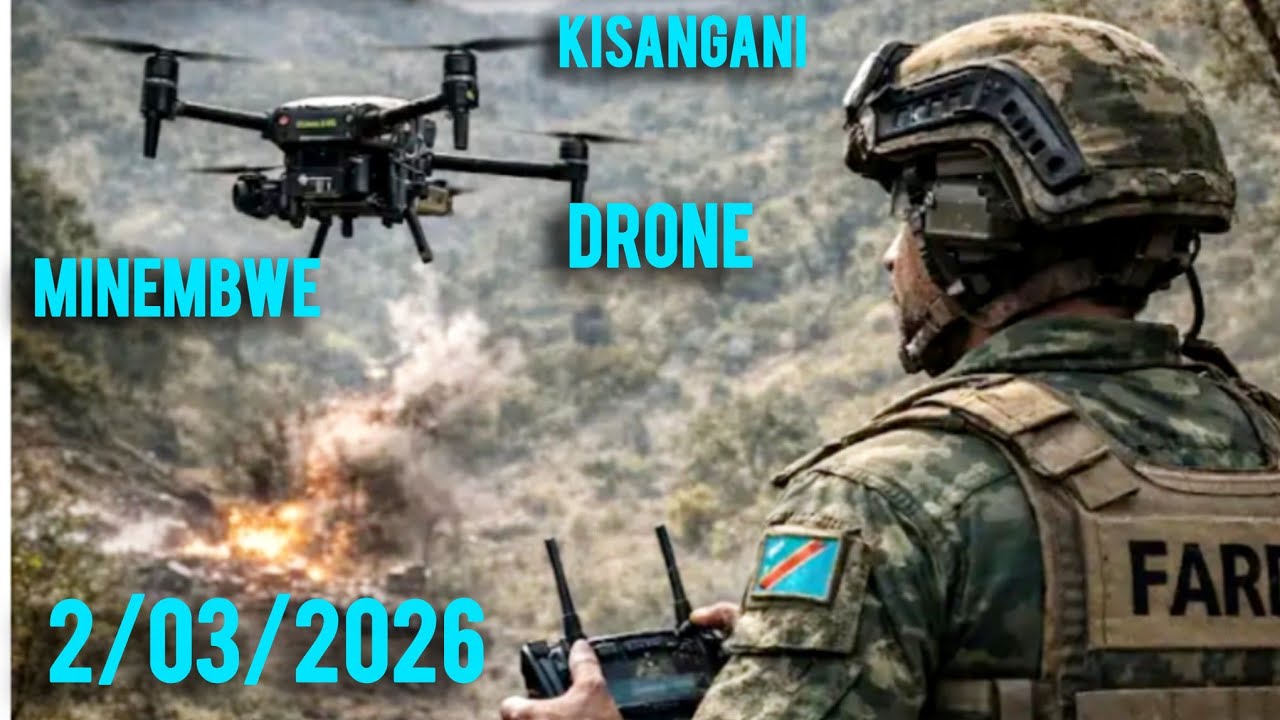 2/03/2026 /🔴 MCHANA HUU: Mapigano Yaendelea Kisangani, Minembwe, Mikenge na Rutshuru