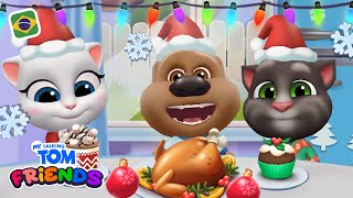 🎅🎄 Prepare-Se Para Uma Festa De Fim De Ano No Meu Talking Tom: Amigos!🎄Novo Vídeo De Jogabilidade