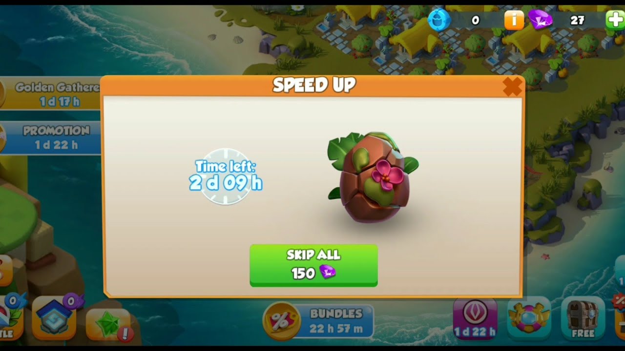 Hatching start of Tropic Dragon -DML