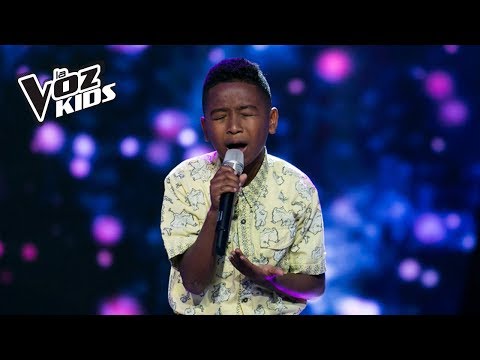 Carlos Mario canta Mi Buen Amor - Audiciones a ciegas | La Voz Kids Colombia 2018