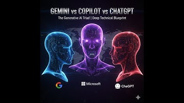 The Generative AI Triad: Gemini, Copilot, and ChatGPT