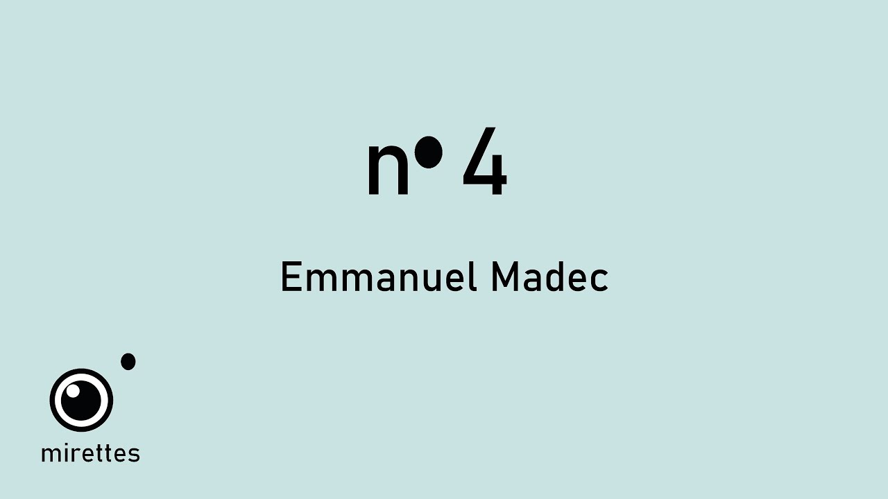 Emmanuel Madec • Où vont les images ?