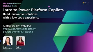 Intro to Power Platform Copilots