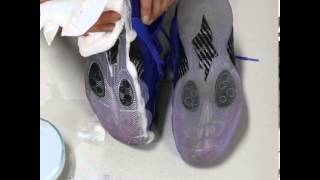 how to clean clear sole jordans