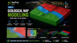 Generate a 3D Geological Map Model in Leapfrog Geo from 2D GIS Data