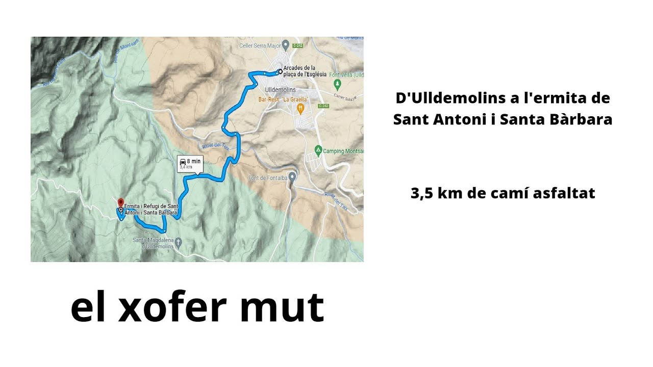 D'Ulldemolins a l'ermita de Sant Antoni  de la mà del Xofer Mut #montsant #Priorat