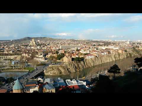 View of Tbilisi from Narikala fortress | თბილისის ხედი ნარიყალას ციხესიმაგრიდან